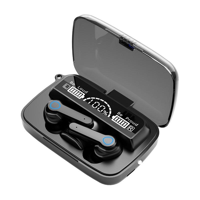 TWS Беспроводные Bluetooth5.0 Наушники Спортивная Bluetooth-гарнитура с шумоподавлением и зарядным чехлом 2000 мАч
TWS Беспроводные Bluetooth5.0 Наушники Спортивная Bluetooth-гарнитура с шумоподавлением и зарядным чехлом 2000 мАч