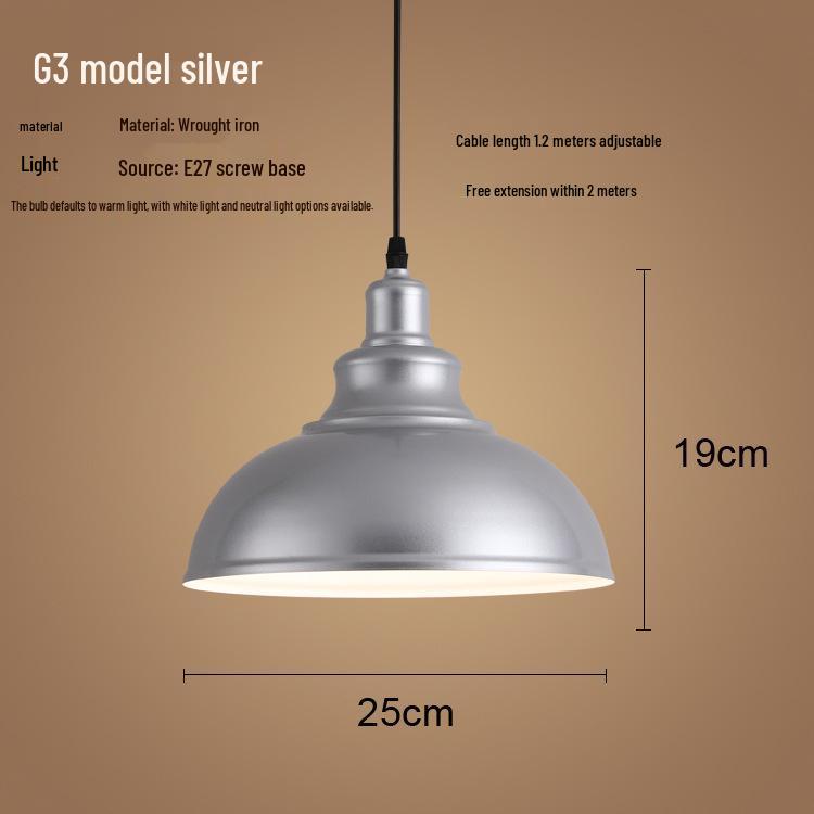 Серебристый подвесной светильник из нержавеющей стали для обеденных зон, коммерческих ресторанов, баров и помещений для трапезы в стиле хот-пот
Серебристый подвесной светильник из нержавеющей стали для обеденных зон, коммерческих ресторанов, баров и помещений для трапезы в стиле хот-пот