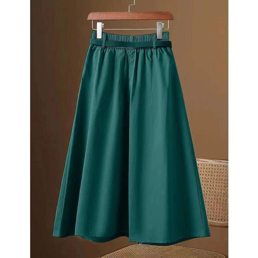 High Waist Elastic Waist Skirt Women s Korean Sle Slimming Ket Workwear Midi Skirt Stand Fit Commute M зелёный
High Waist Elastic Waist Skirt Women s Korean Sle Slimming Ket Workwear Midi Skirt Stand Fit Commute M зелёный