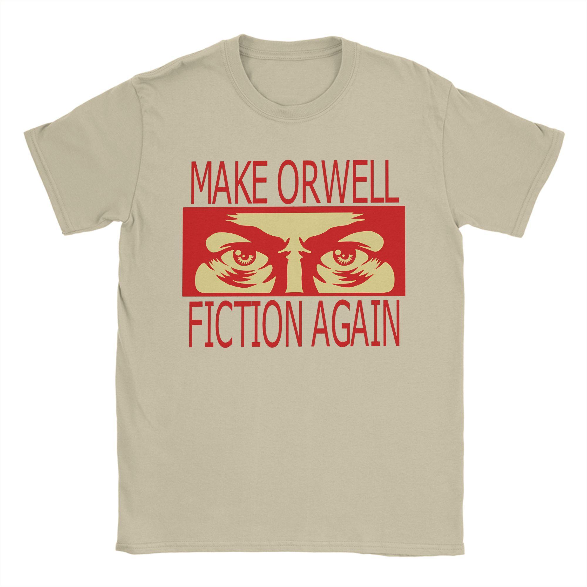 1984 make Orwell fiction again Eyes T-Shirts for Men Women 100% Cotton Tee Shirt Crew Neck Short Sleeve T Shirt 4XL 5XL Clothes 3XL
1984 make Orwell fiction again Eyes T-Shirts for Men Women 100% Cotton Tee Shirt Crew Neck Short Sleeve T Shirt 4XL 5XL Clothes 3XL