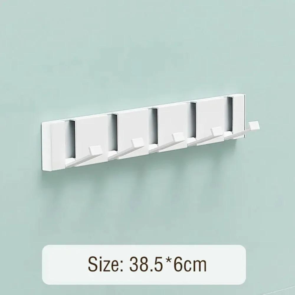 Foldable Coat Rack Bathroom Wall Hanger Shelves Steel Shelf Behind Door Hooks Clothes Organizer Key Storage Towel Rack Furniture
Foldable Coat Rack Bathroom Wall Hanger Shelves Steel Shelf Behind Door Hooks Clothes Organizer Key Storage Towel Rack Furniture