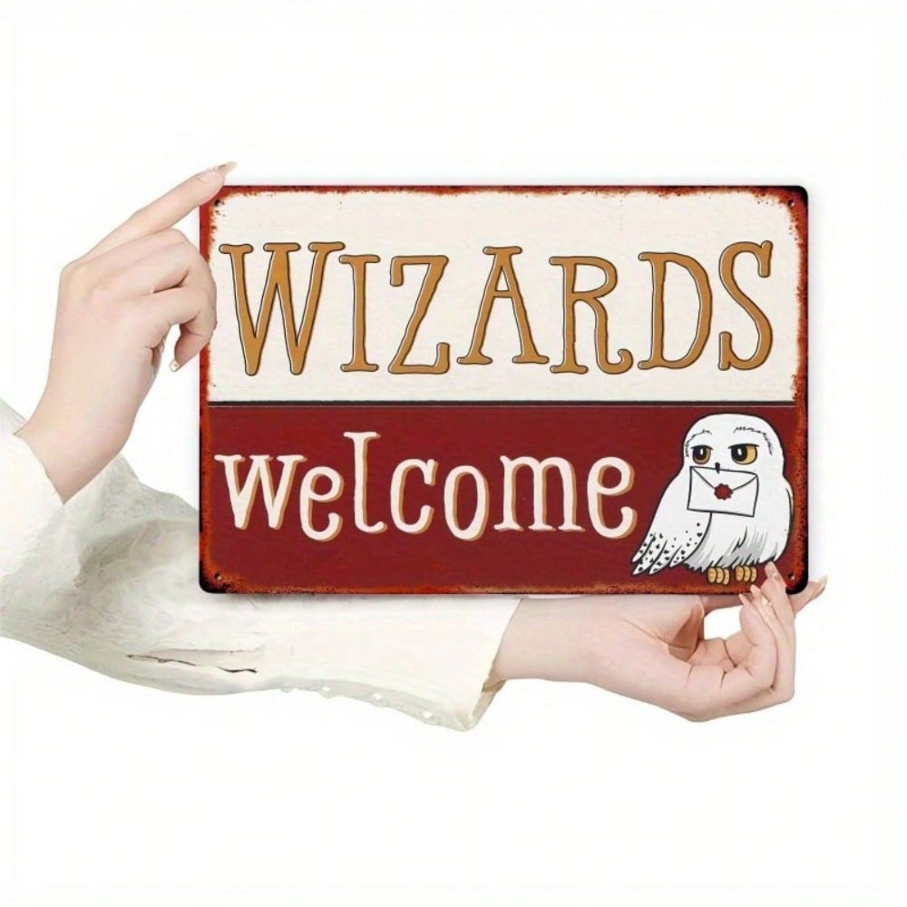 Vintage Wizard Metal Sign 8x12 Inch Retro Wall Art Tin Sign Pub Bar Cafe Home Decor різнокольоровий
Vintage Wizard Metal Sign 8x12 Inch Retro Wall Art Tin Sign Pub Bar Cafe Home Decor різнокольоровий
