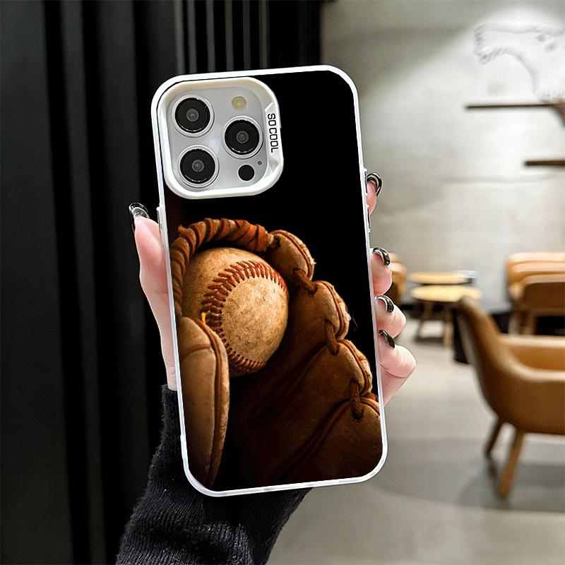 Baseball Sport Shockproof Phone Case for iPhone 17 Air 16 16E 15 Pro Max 14 Plus 13 Mini 12 Back Cover Anti Fall Fundas iPhone 14 Plus
Baseball Sport Shockproof Phone Case for iPhone 17 Air 16 16E 15 Pro Max 14 Plus 13 Mini 12 Back Cover Anti Fall Fundas iPhone 14 Plus