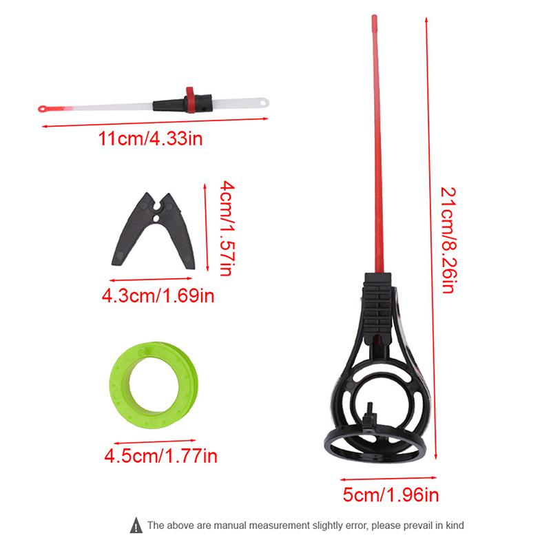 Plastic Ice Fishing Rod With Detachable Replaceable Tip Mini Portable Winter Lure Fishing Rod Fishing Accessories
Plastic Ice Fishing Rod With Detachable Replaceable Tip Mini Portable Winter Lure Fishing Rod Fishing Accessories
