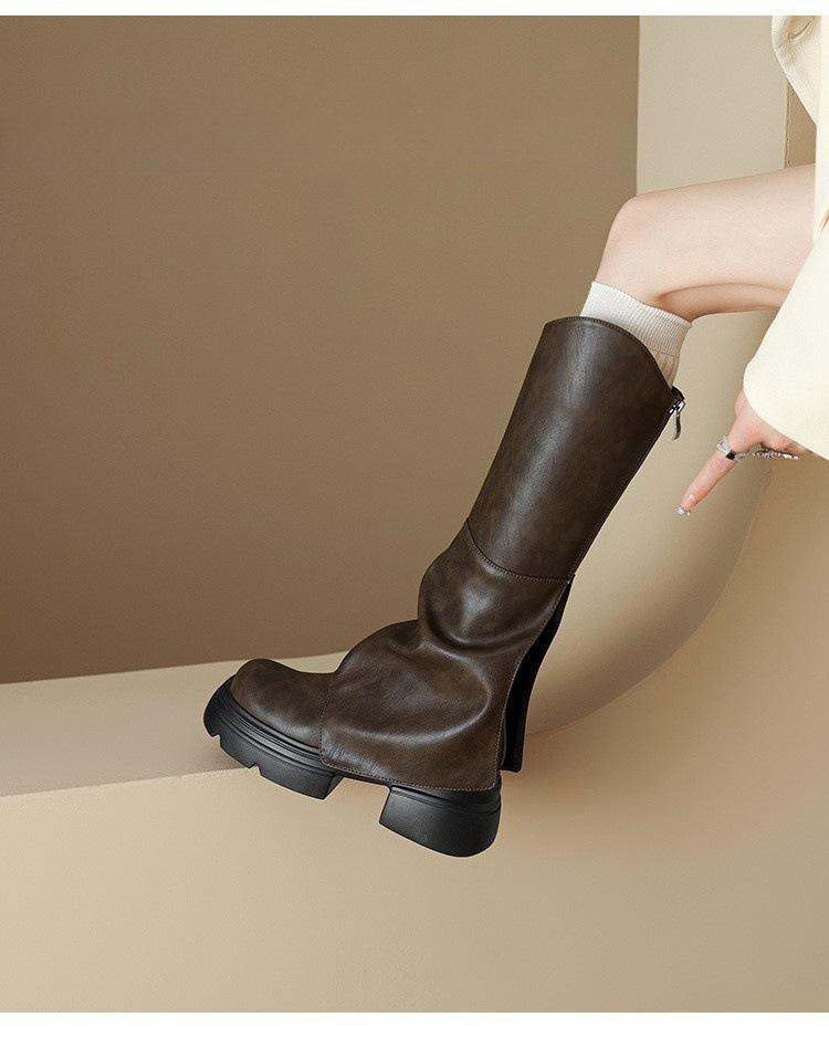 Niche trouser leg boots high boots children s spring and autumn 2025 new V-mouth thick-soled knight boots 40
Niche trouser leg boots high boots children s spring and autumn 2025 new V-mouth thick-soled knight boots 40