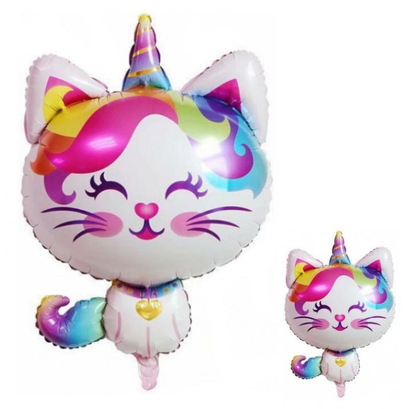 Радужные мультяшные животные Единорог Кошка Форма Воздушные шары Foi Globos для украшения вечеринки для детей
Радужные мультяшные животные Единорог Кошка Форма Воздушные шары Foi Globos для украшения вечеринки для детей