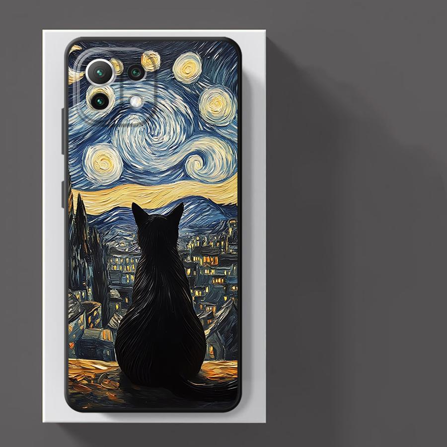 Van Gogh Starry Night Cat Funda Phone Cover Case for Xiaomi Poco F8 M3 M4 M7 Pro F1 C75 C50 C61 F3 C71 X3 X4 X5 X7 Pro M5 Poco F3
Van Gogh Starry Night Cat Funda Phone Cover Case for Xiaomi Poco F8 M3 M4 M7 Pro F1 C75 C50 C61 F3 C71 X3 X4 X5 X7 Pro M5 Poco F3