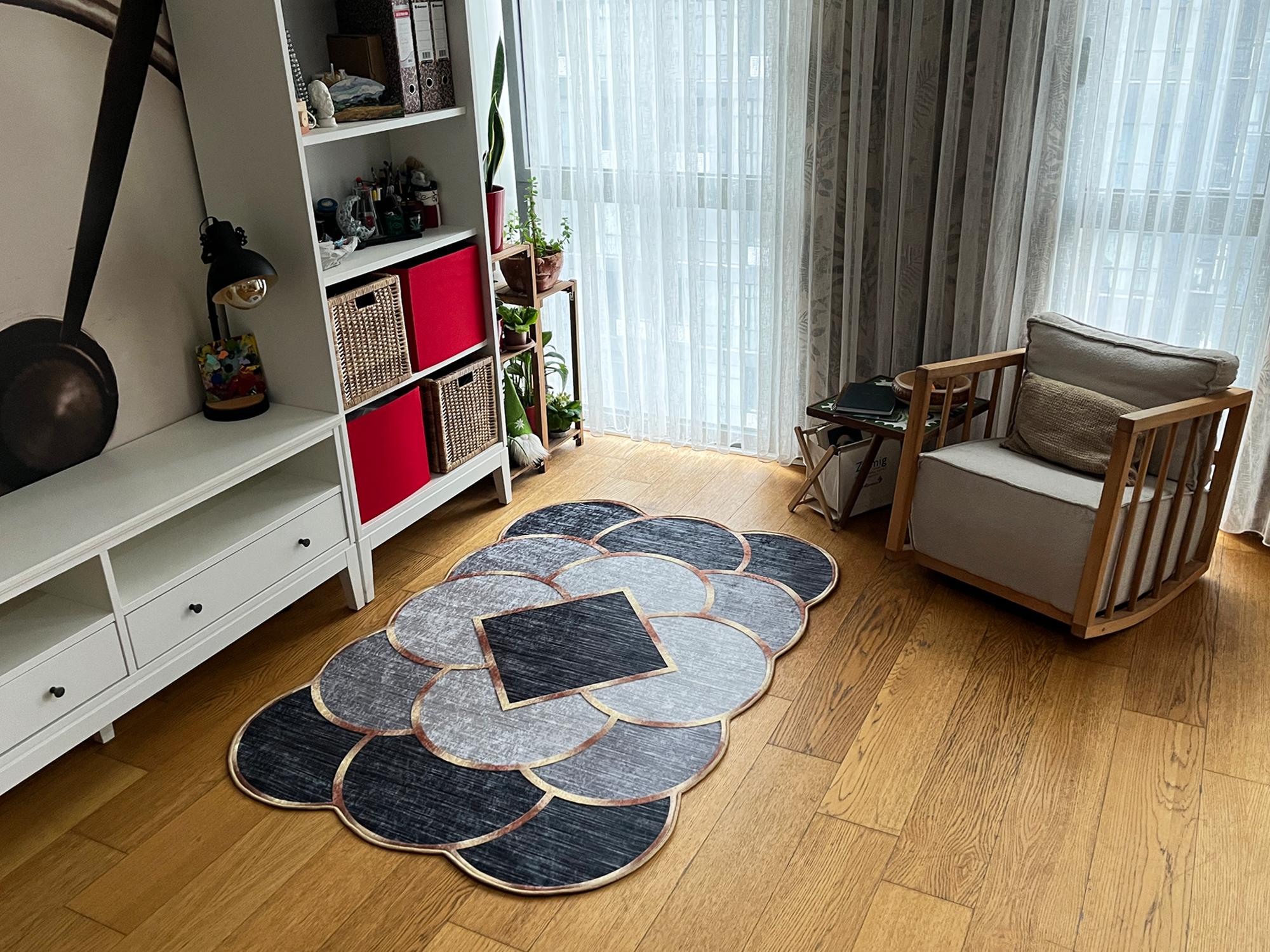 EPeddler Home Современный серый золотой узор Цифровая печать Моющаяся нескользящая кожаная основа Новое поколение Ковер для гостиной, кухни, спальни 50 x 80
EPeddler Home Современный серый золотой узор Цифровая печать Моющаяся нескользящая кожаная основа Новое поколение Ковер для гостиной, кухни, спальни 50 x 80