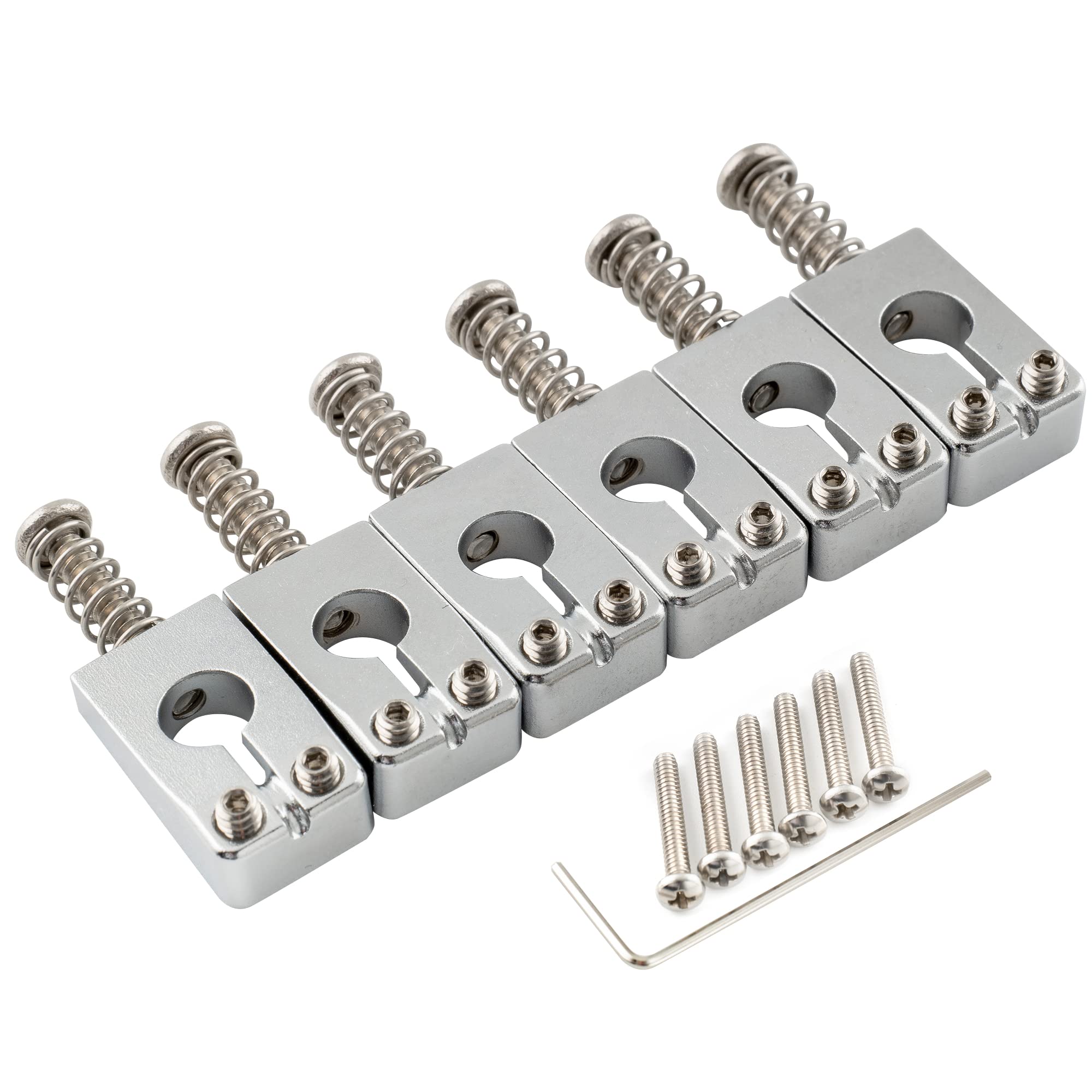 Musiclily Ultra Brass PRS Tremolo Bridge Saddle для Strat Electric Chrome 10,8 мм гитары, (Набор 6)
Musiclily Ultra Brass PRS Tremolo Bridge Saddle для Strat Electric Chrome 10,8 мм гитары, (Набор 6)