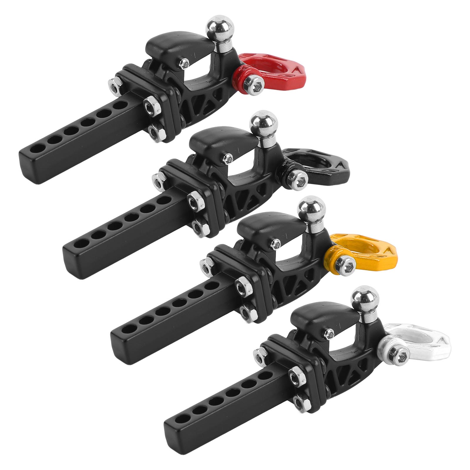 RC Trailer Hitch Tow Hook Aluminum Metal Trailer Hitch Receiver for SCX10 RC Crawler Accessories Black
RC Trailer Hitch Tow Hook Aluminum Metal Trailer Hitch Receiver for SCX10 RC Crawler Accessories Black
