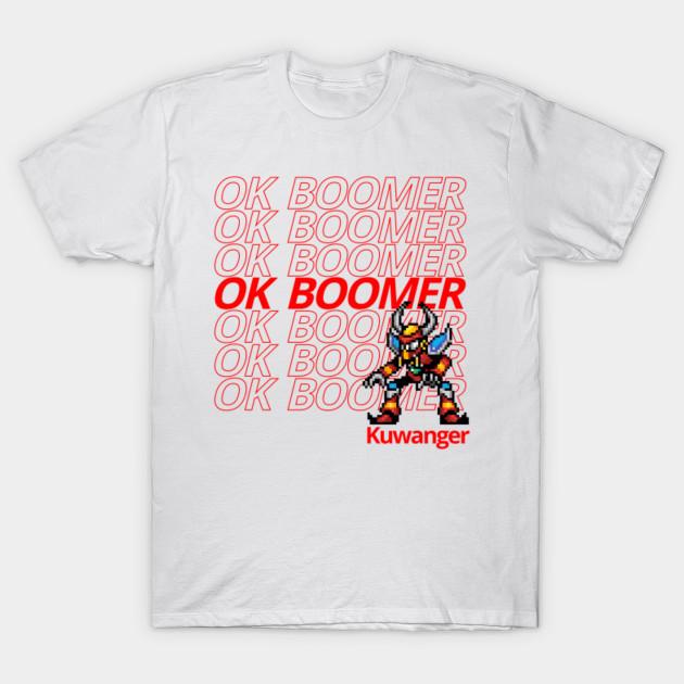Men Black Print T-shirt Ok Boomer Kuwanger No-Cut Transfer Paper Print Cotton Tshirt 4XL
Men Black Print T-shirt Ok Boomer Kuwanger No-Cut Transfer Paper Print Cotton Tshirt 4XL
