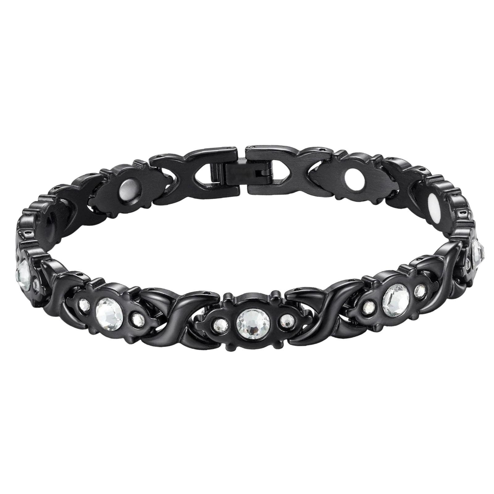 Women s Fashion Alloy Set With Diamonds Adjustable Wristband One Size
Women s Fashion Alloy Set With Diamonds Adjustable Wristband One Size