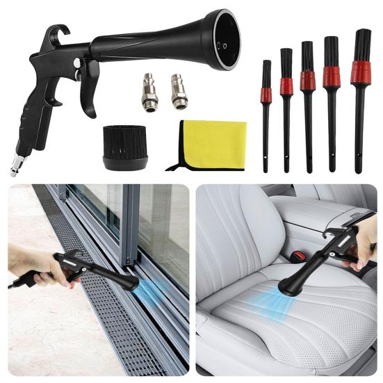 Car Detailing Air Cleaning Machine Adjustable Air Flow Nozzle Compressor Pneumatic Tool for Dust Cleaning Professional Interior Cleaner Enthusiasts
Car Detailing Air Cleaning Machine Adjustable Air Flow Nozzle Compressor Pneumatic Tool for Dust Cleaning Professional Interior Cleaner Enthusiasts