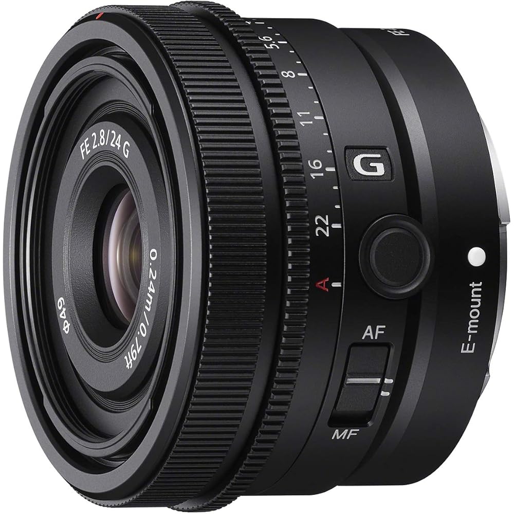 SONY (Sony) Wide Angle Single Focus Lens Full Size FE 24mm F2.8 G Lens Digital Single Lens Alpha ...
SONY (Sony) Wide Angle Single Focus Lens Full Size FE 24mm F2.8 G Lens Digital Single Lens Alpha ...