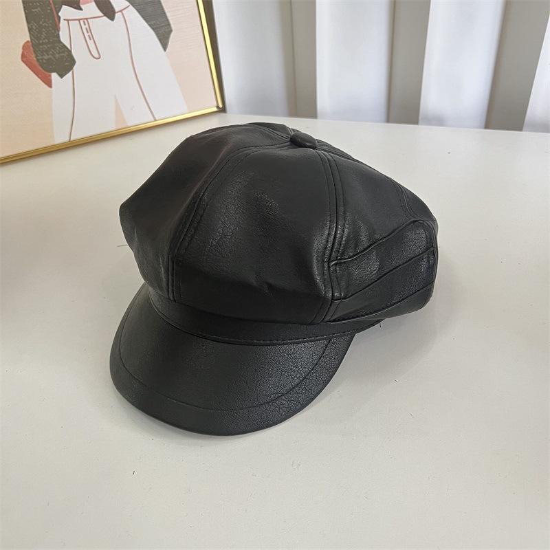 Осень и зима новая ПУ кожа лаковая кожа старая восьмиугольная кепка женская сложная повседневная личность шляпа художника M(56-58cm)
Осень и зима новая ПУ кожа лаковая кожа старая восьмиугольная кепка женская сложная повседневная личность шляпа художника M(56-58cm)