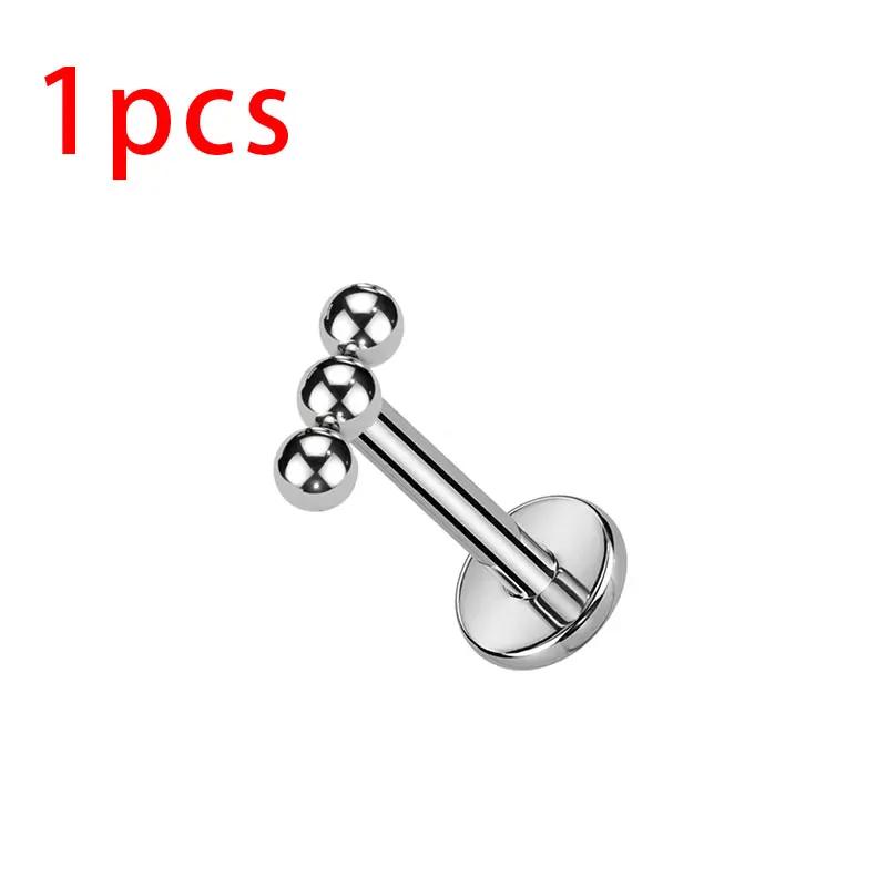 1/10pcs ASTM F136 Titanium Beads Labret Piercing Ear Flat Tragus Cartilage Helix Conch Earring Lip Nose Piercing Body Jewelry 16G 1.2x4mm
1/10pcs ASTM F136 Titanium Beads Labret Piercing Ear Flat Tragus Cartilage Helix Conch Earring Lip Nose Piercing Body Jewelry 16G 1.2x4mm