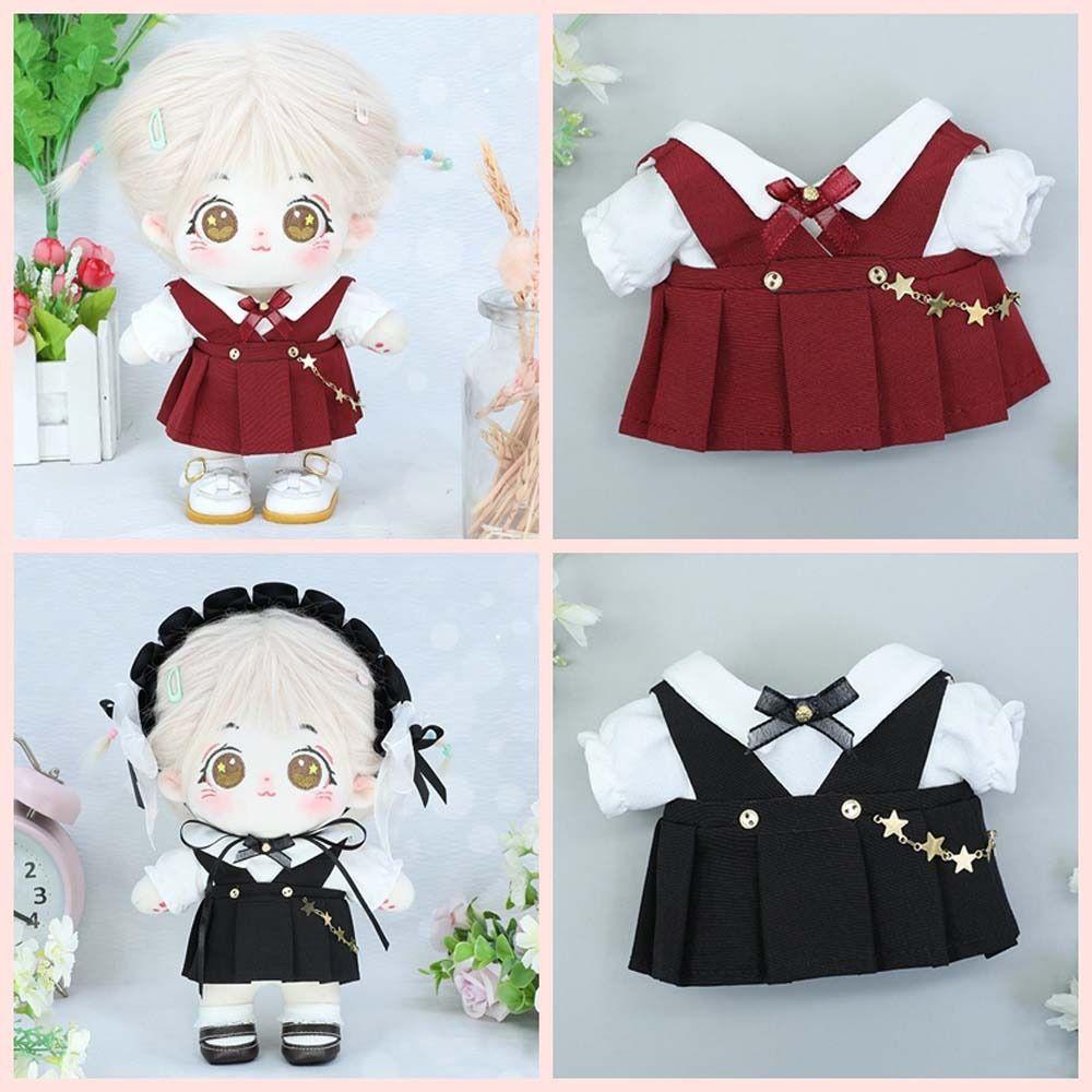 Stuffed Dolls 20cm Doll Clothes Dress Up Doll Uniform Set Fashion Cotton Dolls Outfit Girls Gift
Stuffed Dolls 20cm Doll Clothes Dress Up Doll Uniform Set Fashion Cotton Dolls Outfit Girls Gift