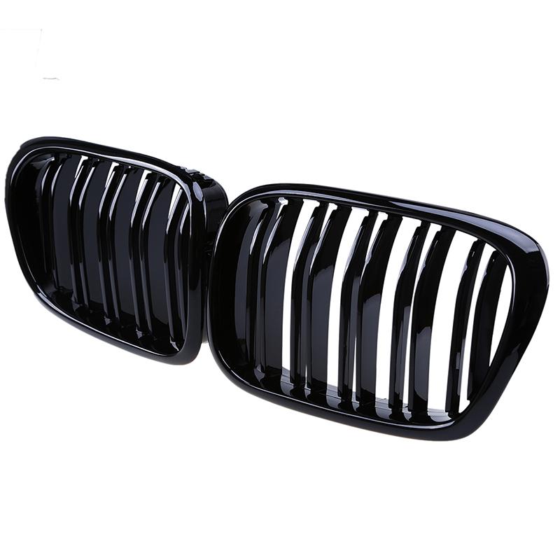 2Pcs Car Front Center Grille Decoration Parts Gloss Black Double Slats for BMW 5-Series E39 Touring 1997-2001 2002 2003 2004
2Pcs Car Front Center Grille Decoration Parts Gloss Black Double Slats for BMW 5-Series E39 Touring 1997-2001 2002 2003 2004