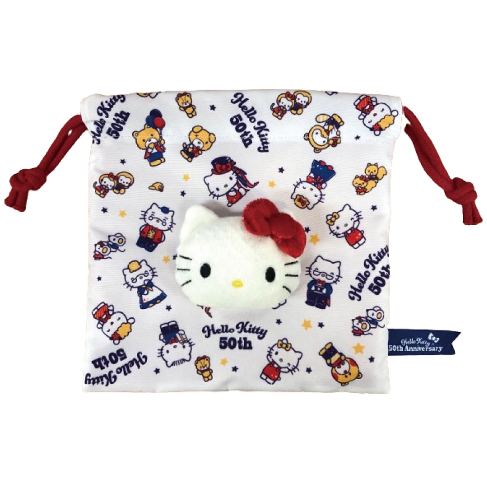 Nakajima Corporation Kitty всегда рядом с вами Boa Face Drawstring H18 x W18 x D3.5cm 197511-24
Nakajima Corporation Kitty всегда рядом с вами Boa Face Drawstring H18 x W18 x D3.5cm 197511-24