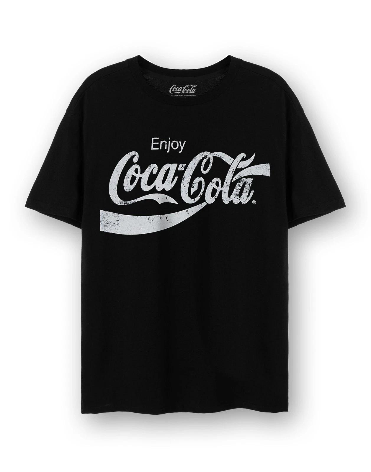 Coca Cola Black Distressed Logo Short Sleeved T-Shirt Unisex 3XL
Coca Cola Black Distressed Logo Short Sleeved T-Shirt Unisex 3XL