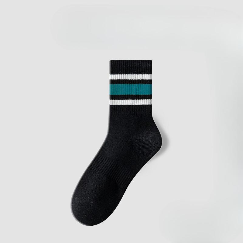Men and Women Spring and Autumn Pure Cotton Deodorizing Running Socks 1 pair зелений/чорний
Men and Women Spring and Autumn Pure Cotton Deodorizing Running Socks 1 pair зелений/чорний
