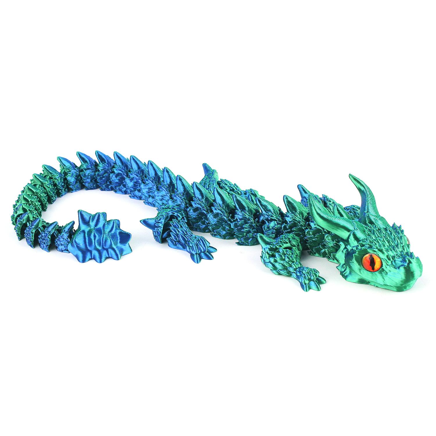 3D Printed Cute and Exquisite Simulated Eyes Double horned Dragon Treasure Exquisite Creative Handmade Ornament Other
3D Printed Cute and Exquisite Simulated Eyes Double horned Dragon Treasure Exquisite Creative Handmade Ornament Other
