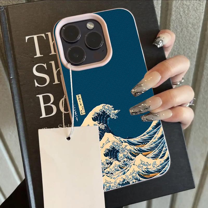 Surging waves Pattern Lychee Texture Silicone Phone Case For iPhone 11 12 13 14 15 16 17 Pro Max 15 Plus 17 Air Soft Cover iPhone 13 Pro
Surging waves Pattern Lychee Texture Silicone Phone Case For iPhone 11 12 13 14 15 16 17 Pro Max 15 Plus 17 Air Soft Cover iPhone 13 Pro