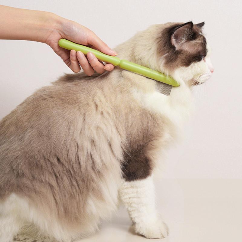 AIWO Pet Shedding Comb Cat Dog Hair Removal Comb Stainless Steel Teeth Pet Hair Brush White/High and Low Teeth Comb
AIWO Pet Shedding Comb Cat Dog Hair Removal Comb Stainless Steel Teeth Pet Hair Brush White/High and Low Teeth Comb