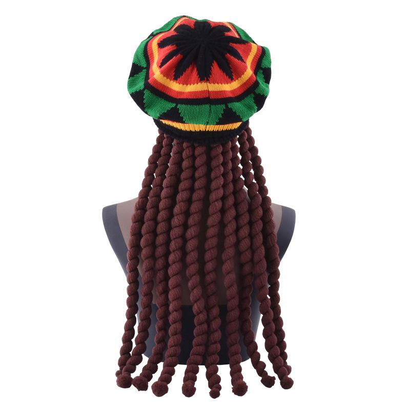 Fake Braids Dreadlocks Beanie Hat Jamaican Rasta Reggae Cap Crochet Knitted Skull Cap Unisex Men Women Halloween Christmas Party кофейный
Fake Braids Dreadlocks Beanie Hat Jamaican Rasta Reggae Cap Crochet Knitted Skull Cap Unisex Men Women Halloween Christmas Party кофейный