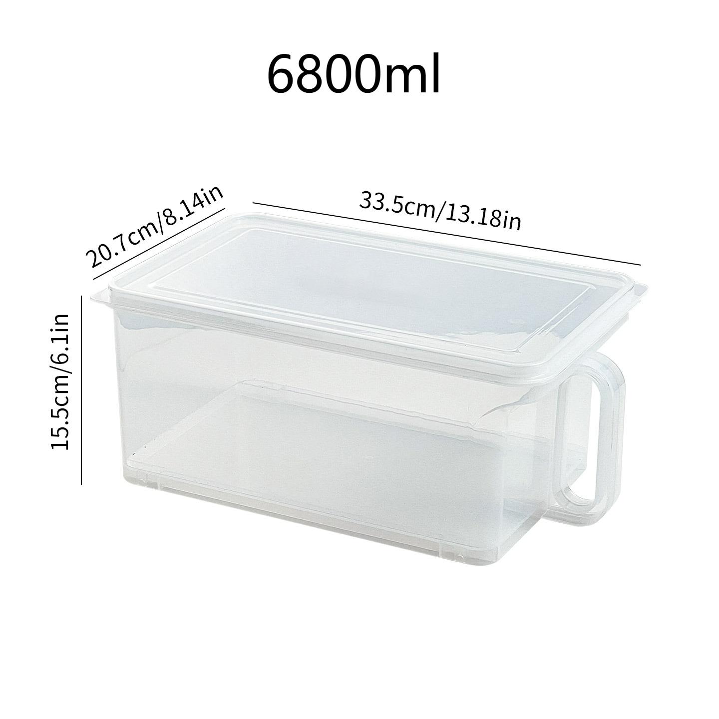 Plastic Spice Storage Container With Handle Transparent Moisture-Proof Sealed Grain Sealed Storage Jar Kitchen Organizer
Plastic Spice Storage Container With Handle Transparent Moisture-Proof Sealed Grain Sealed Storage Jar Kitchen Organizer
