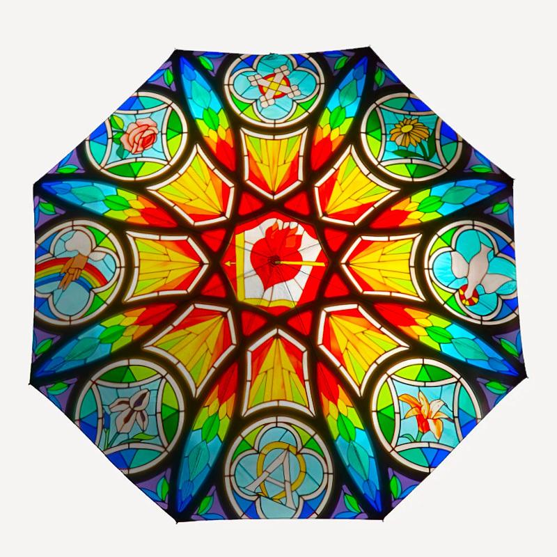 1pc Stained Glass Window Folding Umbrella | Elegant Design, Fashionable Accessory, Durable Construction, Sturdy Ribs yy251107055
1pc Stained Glass Window Folding Umbrella | Elegant Design, Fashionable Accessory, Durable Construction, Sturdy Ribs yy251107055