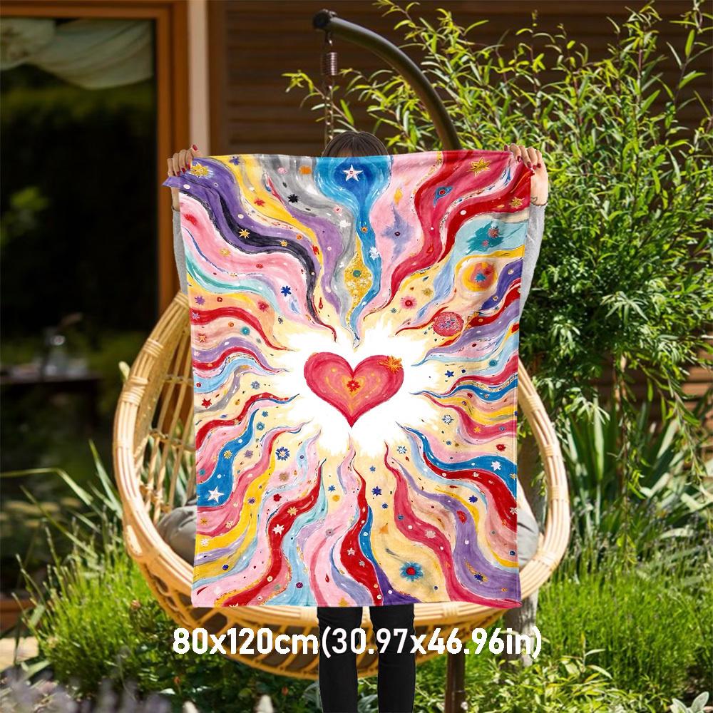 1pc Heart Space Outdoor Flannel Blanket Soft Warm All-Season Throw for Sofa Bed Car Camping Office, Cozy Gift Idea1147S 80x120cm(31x47inch)
1pc Heart Space Outdoor Flannel Blanket Soft Warm All-Season Throw for Sofa Bed Car Camping Office, Cozy Gift Idea1147S 80x120cm(31x47inch)