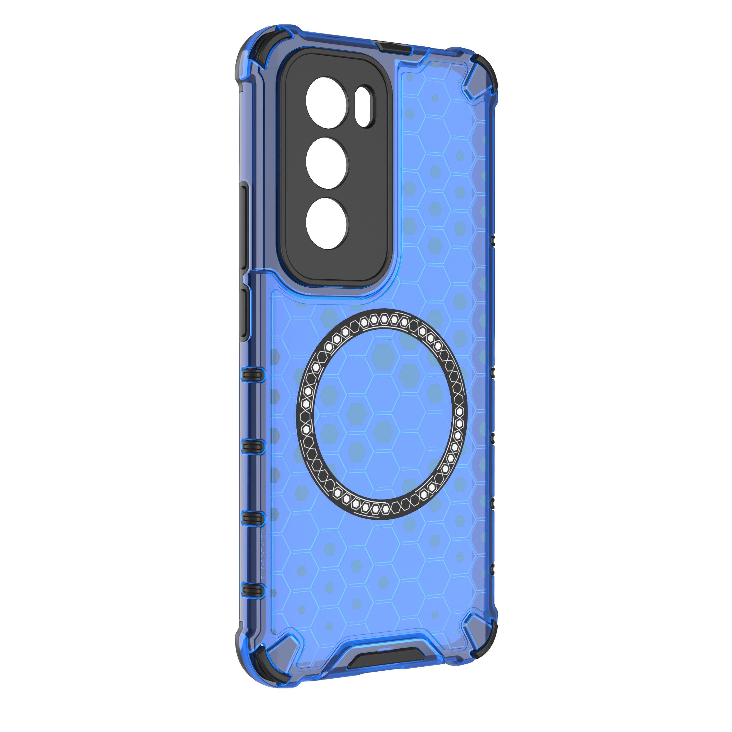 For Oppo Reno12 5G (Global) Magnetic Case Honeycomb Hybrid Series TPU+PC Phone Cover Grey
For Oppo Reno12 5G (Global) Magnetic Case Honeycomb Hybrid Series TPU+PC Phone Cover Grey
