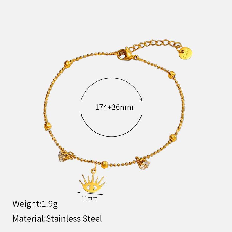 18K Real Gold Plated Stainless Steel Bracelet, Non-fading Luxury Minimalist Exquisite Hand Jewelry 3
18K Real Gold Plated Stainless Steel Bracelet, Non-fading Luxury Minimalist Exquisite Hand Jewelry 3