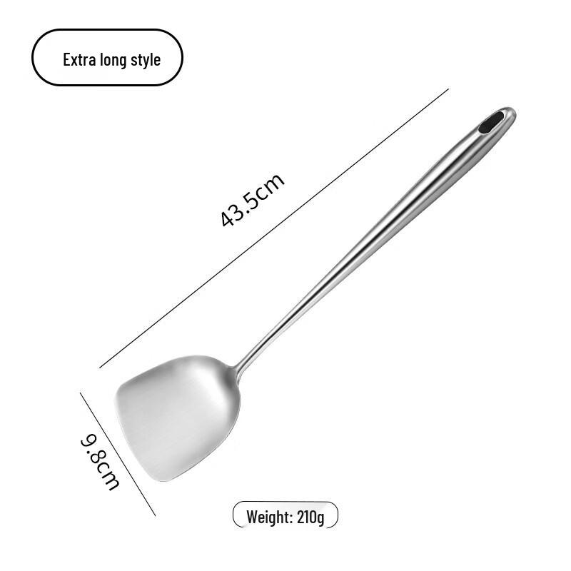 316 Stainless Steel Wok Spatula and Soup Ladle
316 Stainless Steel Wok Spatula and Soup Ladle