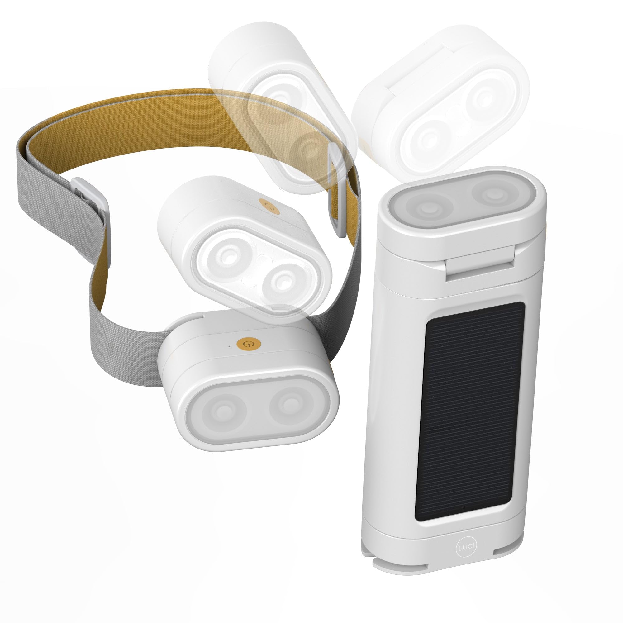 MPOWERD Luci LED Headlamp and Flashlight Up to 300 Up to 30 Hours of Lighting 4 Modes Solar or USB Rechargeable Emergency Kit Beam 2-in-1 белый
MPOWERD Luci LED Headlamp and Flashlight Up to 300 Up to 30 Hours of Lighting 4 Modes Solar or USB Rechargeable Emergency Kit Beam 2-in-1 белый