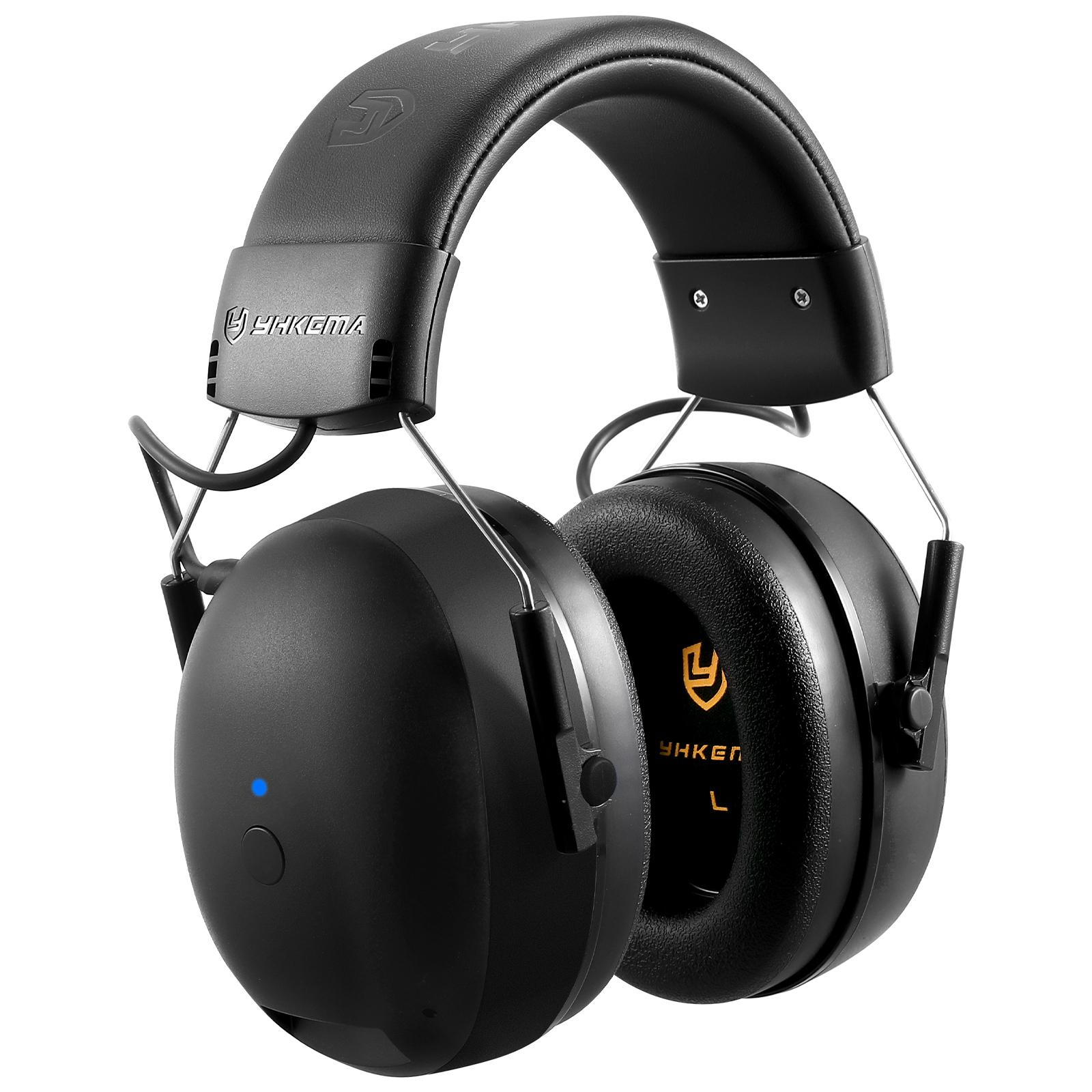Bluetooth 6.0 Hearing Protection Headphones 33dB SNR Safety Noise Reduction EarMuff for Shooting, Mowing, Workshops, Snowblowing
Bluetooth 6.0 Hearing Protection Headphones 33dB SNR Safety Noise Reduction EarMuff for Shooting, Mowing, Workshops, Snowblowing