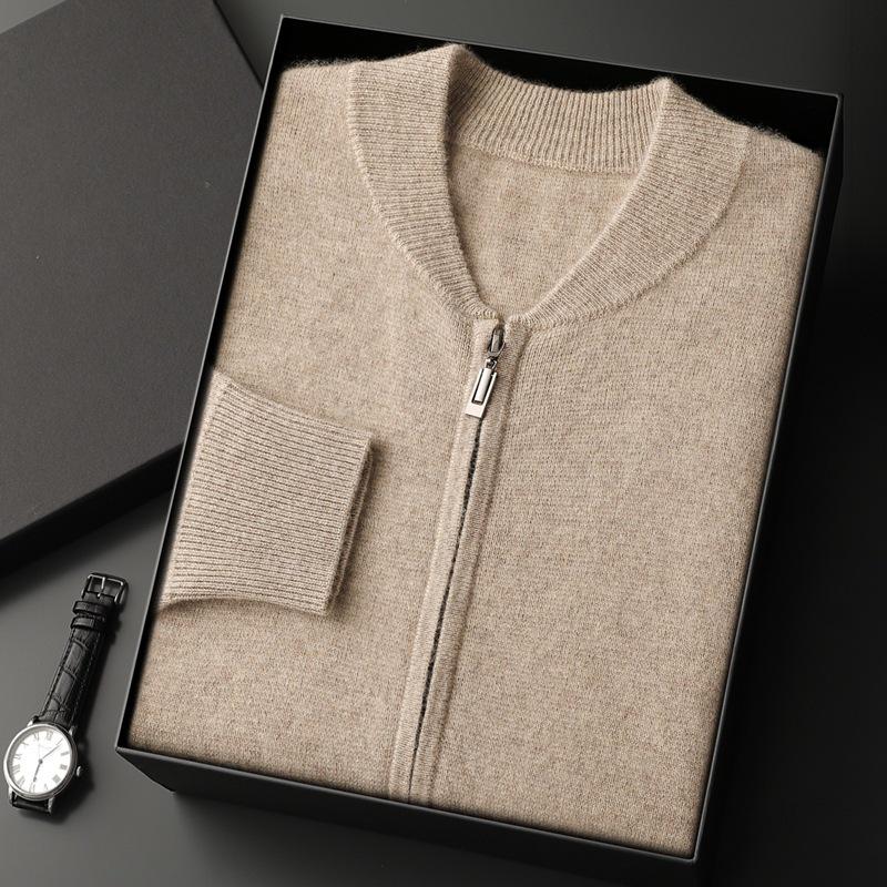 Men s Thickened Stand Collar Zipper Jacket - Soft Cashmere, Wool, with Casual Sweater Cardigan Style for Autumn and Winter Medium верблюд
Men s Thickened Stand Collar Zipper Jacket - Soft Cashmere, Wool, with Casual Sweater Cardigan Style for Autumn and Winter Medium верблюд