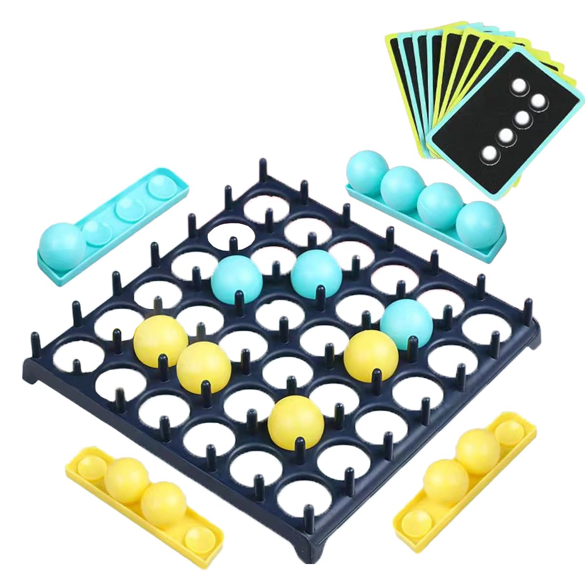 Bouncing Chess Party Game Board Game Bounce Off for Kids Players Family and Party Desktop 2-4
Bouncing Chess Party Game Board Game Bounce Off for Kids Players Family and Party Desktop 2-4