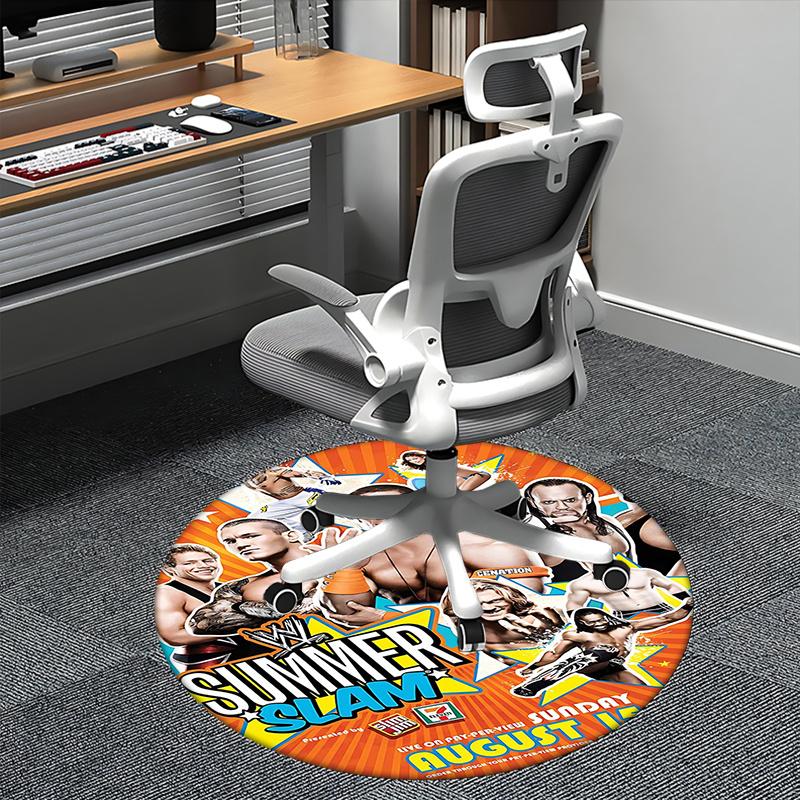WWE SummerSlam Chair mat Round Rug-Office carpet, Machine Washable, Non-slip, Suitable for Living Rooms, Bedrooms, Entryways, and Holiday-th 80cm by 80cm
WWE SummerSlam Chair mat Round Rug-Office carpet, Machine Washable, Non-slip, Suitable for Living Rooms, Bedrooms, Entryways, and Holiday-th 80cm by 80cm