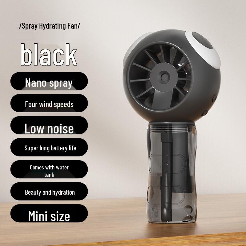 Portable USB Rechargeable Handheld Spray Fan for Outdoor Use 87*66*170 чёрный
Portable USB Rechargeable Handheld Spray Fan for Outdoor Use 87*66*170 чёрный