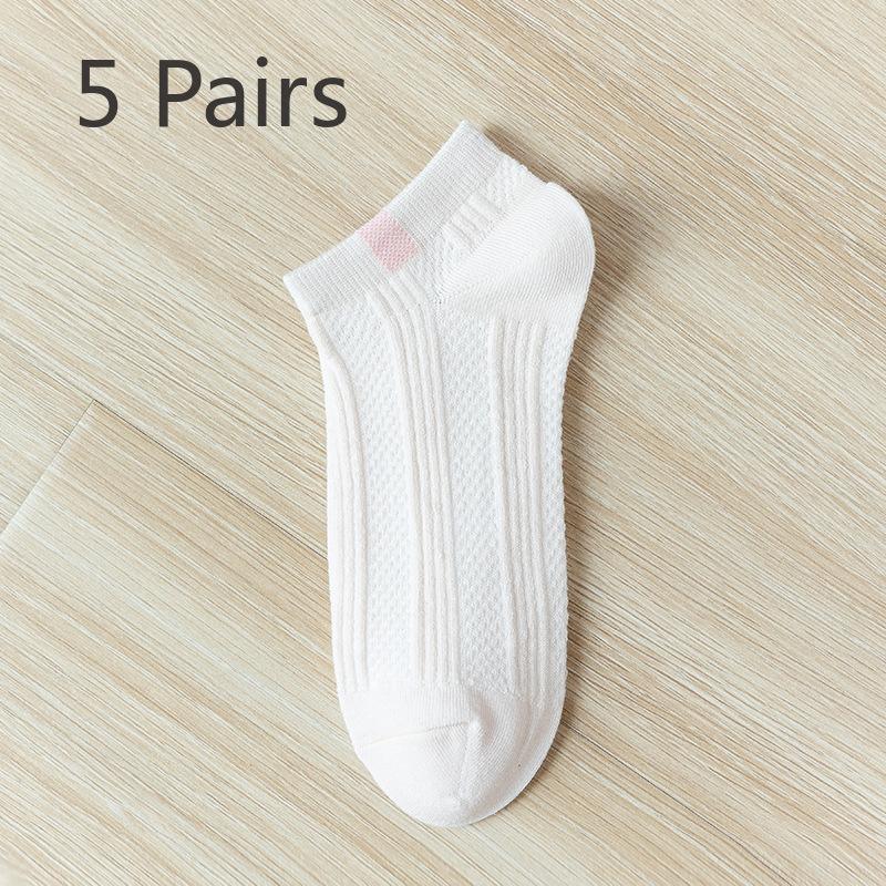 5 Pairs of Women s Summer Thin Pure Cotton Mesh Breathable Sweat Absorbing Shallow Mouth Boat Socks 5 Pairs телесный
5 Pairs of Women s Summer Thin Pure Cotton Mesh Breathable Sweat Absorbing Shallow Mouth Boat Socks 5 Pairs телесный