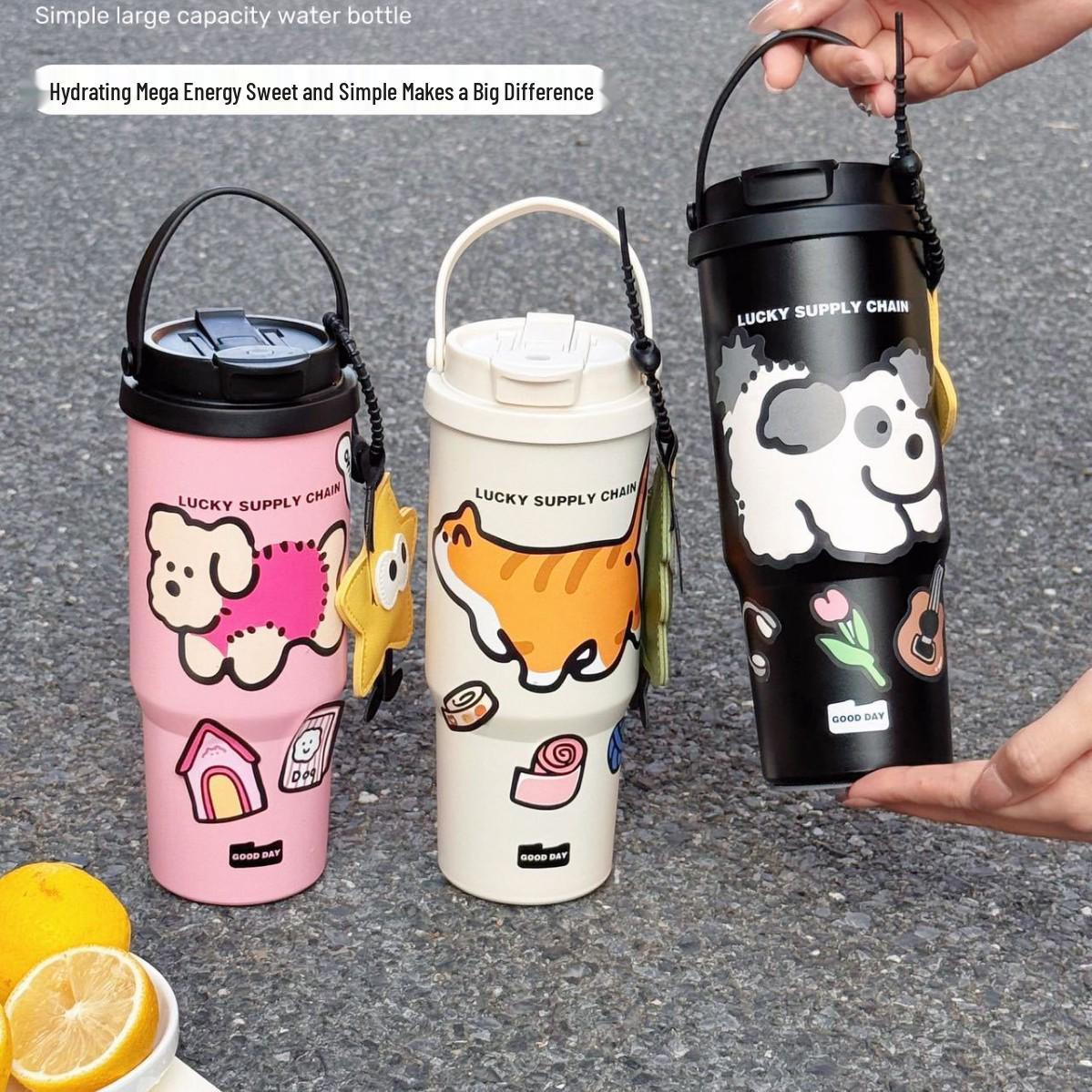 Trendy Colossus Insulated 316 Stainless Steel Straw Cup - Large Capacity Dual-Drink Ice King Cup Insulated Cup
Trendy Colossus Insulated 316 Stainless Steel Straw Cup - Large Capacity Dual-Drink Ice King Cup Insulated Cup