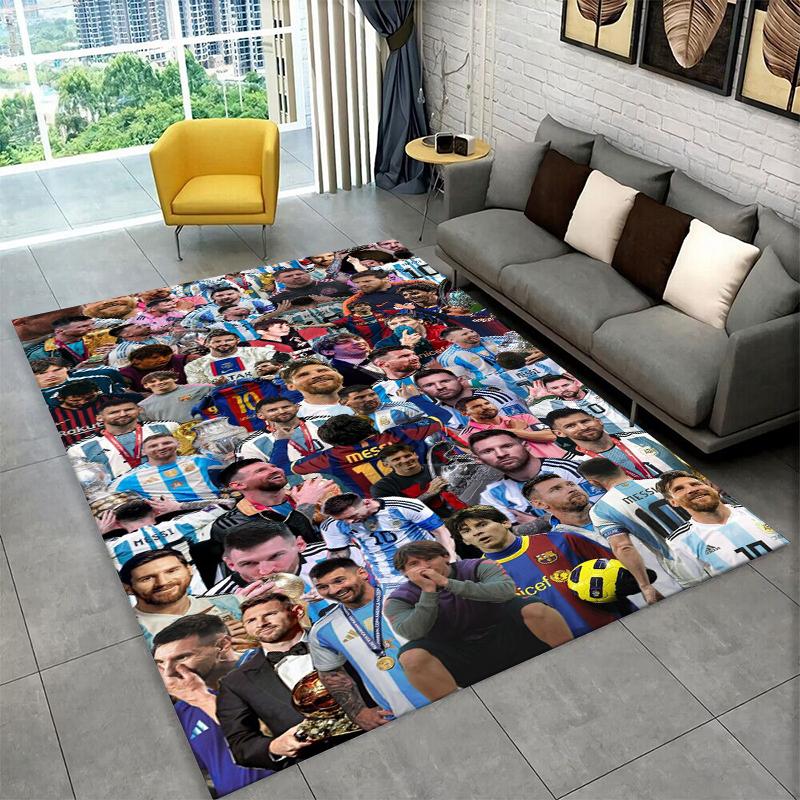 Goat M-Messi Football Sport Carpet Rug for Playroom Bedroom Living Room Sofa Home Decor,kid Game Area Rug Non-slip Floor Mat 40x60cm
Goat M-Messi Football Sport Carpet Rug for Playroom Bedroom Living Room Sofa Home Decor,kid Game Area Rug Non-slip Floor Mat 40x60cm