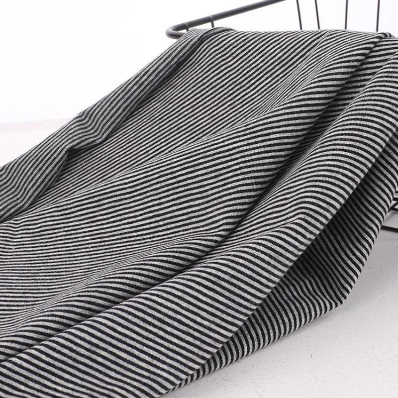 Pure Cotton 1mm Striped Elastic Knitted Fabric for Sewing T-shirts Dresses Children s Clothing Cotton Doll Clothes DIY Fabrics 100x170cm
Pure Cotton 1mm Striped Elastic Knitted Fabric for Sewing T-shirts Dresses Children s Clothing Cotton Doll Clothes DIY Fabrics 100x170cm
