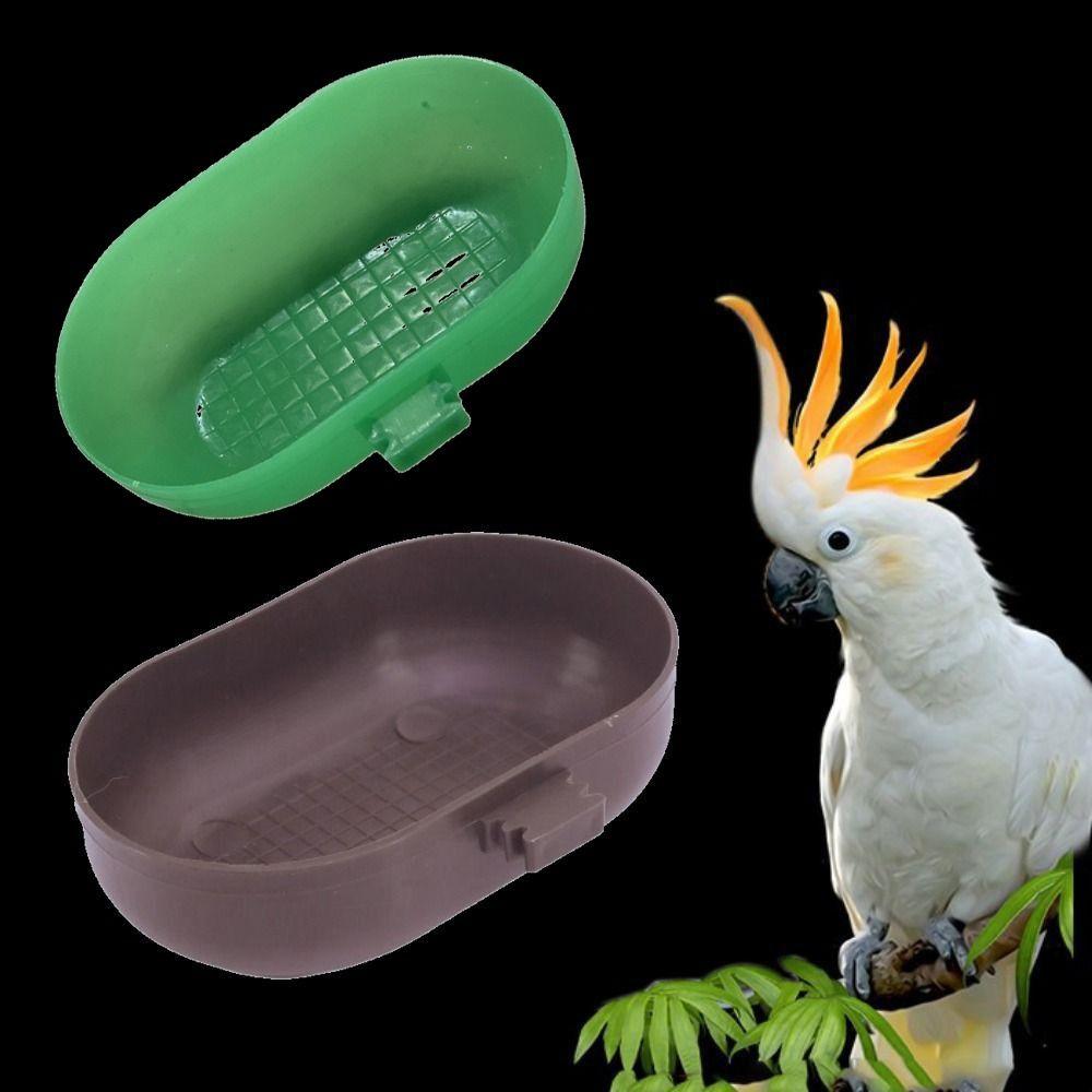 Haning Parrot Bathtub Portable Bird Water Food Feeder Bird Wash Shower Box For Bird Cage кавовий
Haning Parrot Bathtub Portable Bird Water Food Feeder Bird Wash Shower Box For Bird Cage кавовий