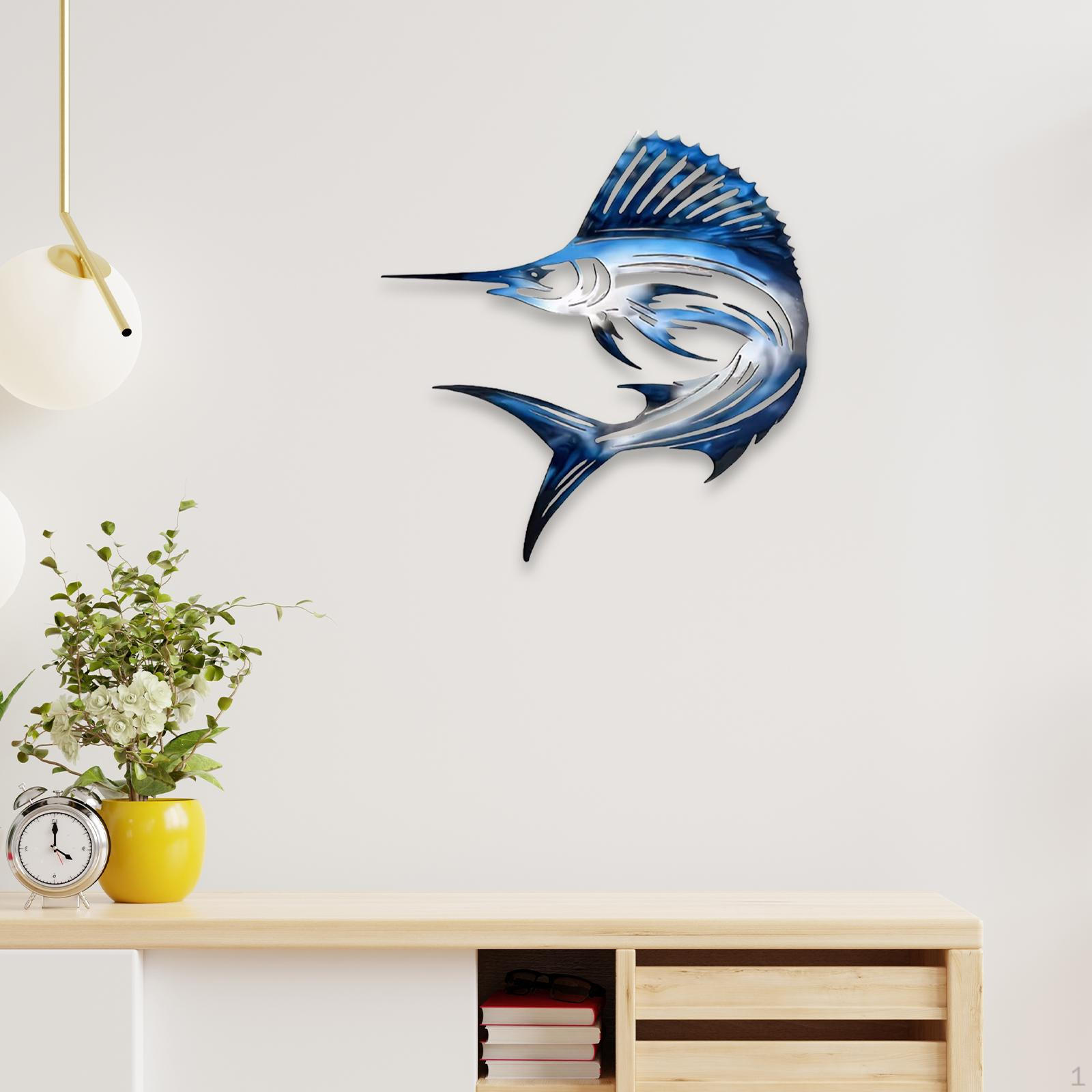 Wall Decoration Featuring Fish, with A Nautical Theme. Animal Ornament for The Living Room. 30cmx30cm
Wall Decoration Featuring Fish, with A Nautical Theme. Animal Ornament for The Living Room. 30cmx30cm