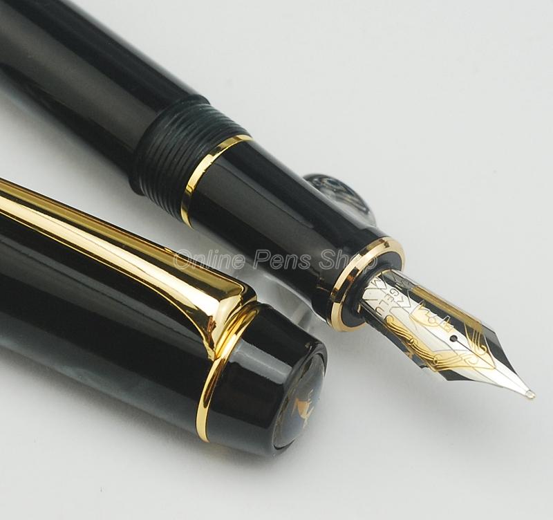 Kaigelu 316 Classic Black & Golden Marble Celluloid Fountain Pen 22KGP Fine Nib Green Phantom Pattern For Writing Gift Pen EF 0.38mm
Kaigelu 316 Classic Black & Golden Marble Celluloid Fountain Pen 22KGP Fine Nib Green Phantom Pattern For Writing Gift Pen EF 0.38mm