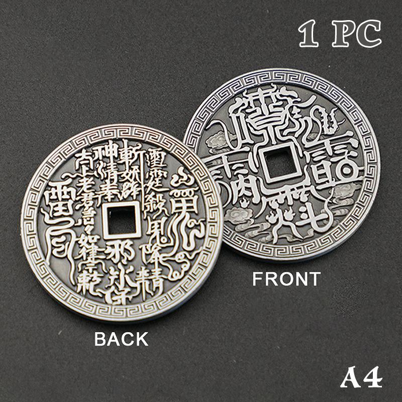 Модель древней китайской монеты Горные деньги духа Традиционный амулет Фэн-шуй Богатства Монета удачи Подвесное украшение
Модель древней китайской монеты Горные деньги духа Традиционный амулет Фэн-шуй Богатства Монета удачи Подвесное украшение