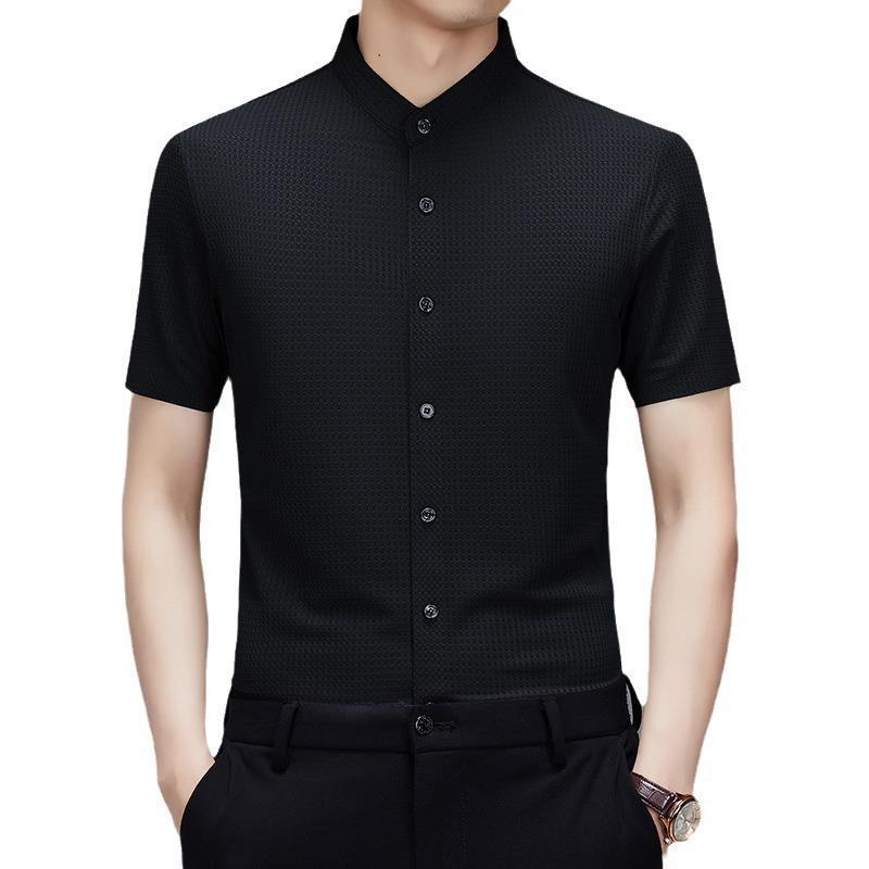 Casual Men S Cool Short Sleeve Shirt Summer Thin Linen Checked Mandarin Collar Chinese Style Sleeveless Top 4XL чорний
Casual Men S Cool Short Sleeve Shirt Summer Thin Linen Checked Mandarin Collar Chinese Style Sleeveless Top 4XL чорний